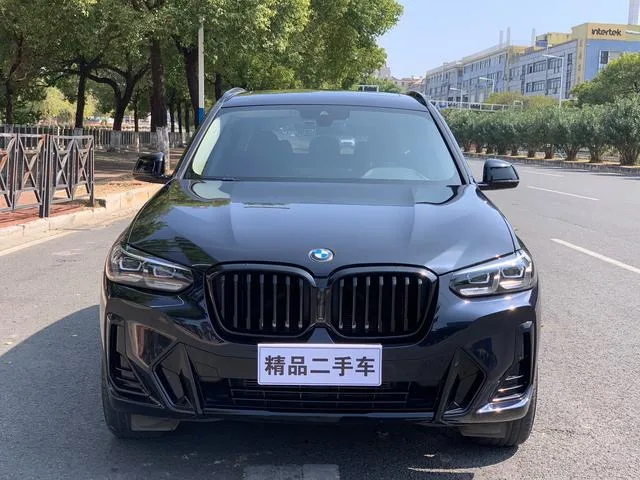 BMW X3 2022 Second change xDrive30i Leading Type M Obsidian Night Suit exterior photo 2 BMW X3 2022 Second change xDrive30i Leading Type M Obsidian Night Suit exterior photo 2