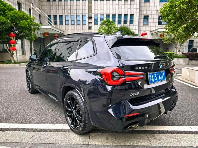 BMW X3 2022 Second change xDrive30i Leading Type M Obsidian Night Suit exterior photo 6 BMW X3 2022 Second change xDrive30i Leading Type M Obsidian Night Suit exterior photo 6