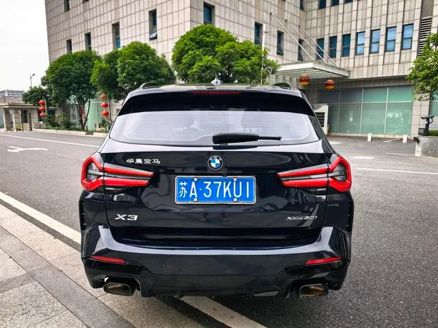BMW X3 2022 Second change xDrive30i Leading Type M Obsidian Night Suit exterior photo 7 BMW X3 2022 Second change xDrive30i Leading Type M Obsidian Night Suit exterior photo 7