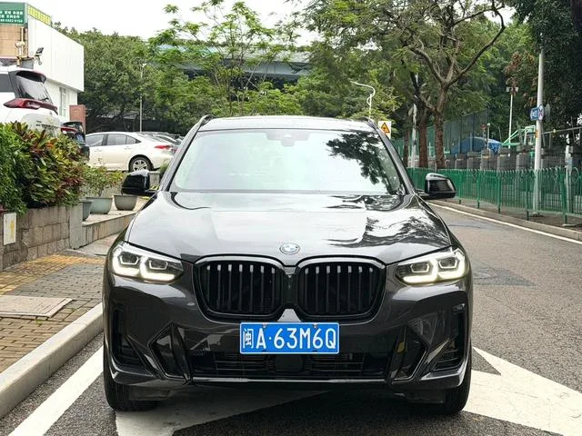 BMW X3 2022 xDrive30i Leading Type M Obsidian Night Suit exterior photo 2 BMW X3 2022 xDrive30i Leading Type M Obsidian Night Suit exterior photo 2