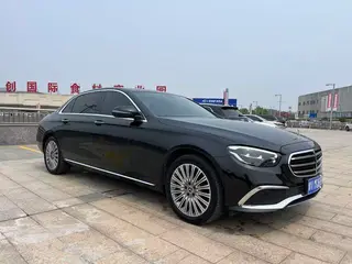 Mercedes-Benz E-Class 2021 E 300 L Fashionable Passenger car exterior photo 3