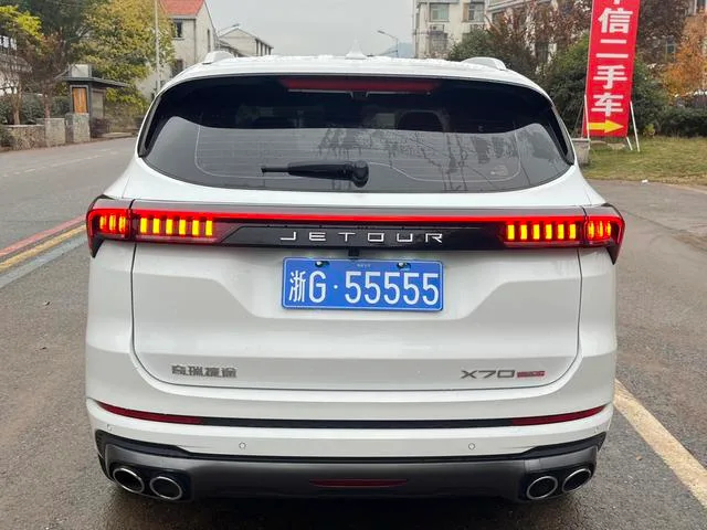 Jetour X70 PLUS 2021 Zhuge 1.6T DCT Kongming 7 seat exterior photo 8