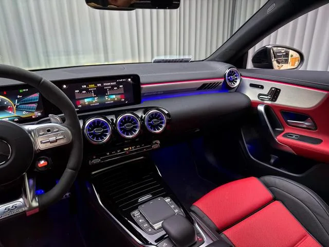 Mercedes-Benz CLA AMG 2022 AMG CLA 45 S 4MATIC 55 Anniversary Edition interior photo 13