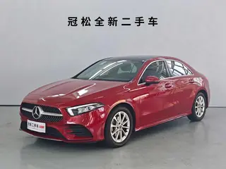 Mercedes-Benz A-Class 2022 A 200 L Sport Sedan Fashion Edition exterior photo 1