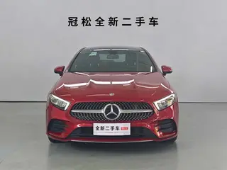 Mercedes-Benz A-Class 2022 A 200 L Sport Sedan Fashion Edition exterior photo 2