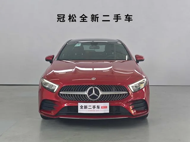 Mercedes-Benz A-Class 2022 A 200 L Sport Sedan Fashion Edition exterior photo 2