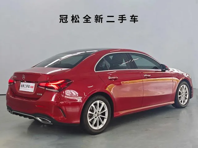 Mercedes-Benz A-Class 2022 A 200 L Sport Sedan Fashion Edition exterior photo 4