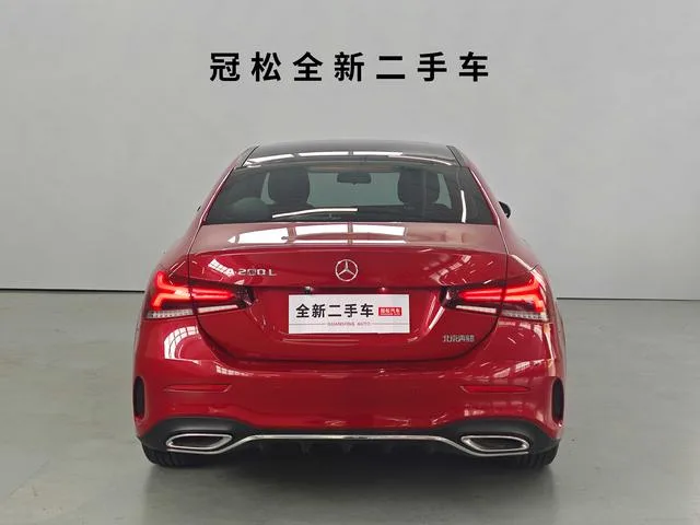 Mercedes-Benz A-Class 2022 A 200 L Sport Sedan Fashion Edition exterior photo 5