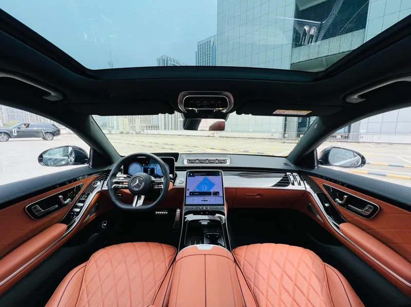 Mercedes-Benz S-Class 2023 S 500 L 4MATIC interior photo 11 Mercedes-Benz S-Class 2023 S 500 L 4MATIC interior photo 11