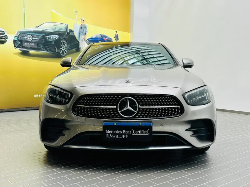 Mercedes-Benz E-Class 2021 Restyling E 300 L Luxury type sports car exterior photo 2