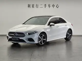 Mercedes-Benz A-Class 2022 Second change A 200 L Sport Sedan Fashion Edition exterior photo 1