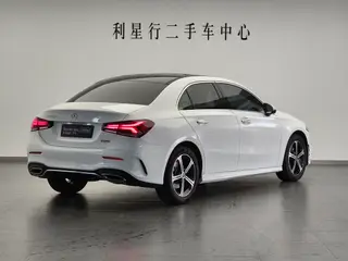Mercedes-Benz A-Class 2022 Second change A 200 L Sport Sedan Fashion Edition exterior photo 2
