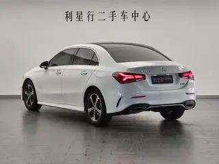 Mercedes-Benz A-Class 2022 Second change A 200 L Sport Sedan Fashion Edition exterior photo 4