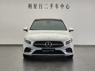 Mercedes-Benz A-Class 2022 Second change A 200 L Sport Sedan Fashion Edition exterior photo 5