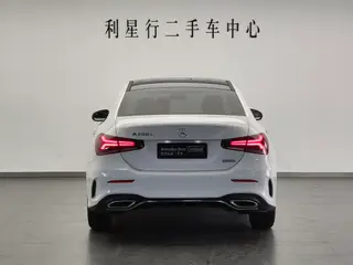 Mercedes-Benz A-Class 2022 Second change A 200 L Sport Sedan Fashion Edition exterior photo 6