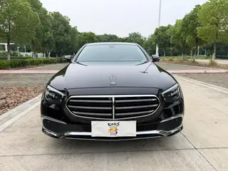 Mercedes-Benz E-Class 2022 Second change E 300 L Luxury type Passenger car exterior photo 2