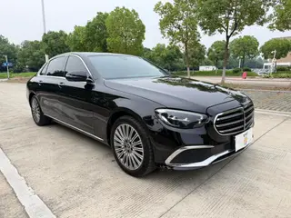 Mercedes-Benz E-Class 2022 Second change E 300 L Luxury type Passenger car exterior photo 3