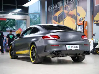 Mercedes-Benz C-Class AMG 2021 AMG C 63 Купе Темная ночь специальное издание экстерьер фото 3