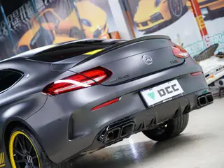 Mercedes-Benz C-Class AMG 2021 AMG C 63 Купе Темная ночь специальное издание экстерьер фото 4