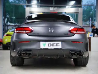 Mercedes-Benz C-Class AMG 2021 AMG C 63 Купе Темная ночь специальное издание экстерьер фото 9