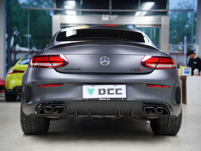 Mercedes-Benz C-Class AMG 2021 AMG C 63 Купе Темная ночь специальное издание экстерьер фото 9