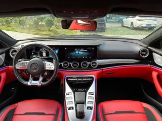 Mercedes-Benz AMG GT 2022 AMG GT 50 Four-door sports car exterior photo 4