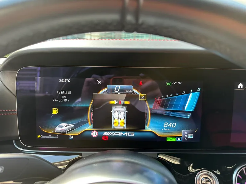 Mercedes-Benz AMG GT 2022 AMG GT 50 Four-door sports car interior photo 12
