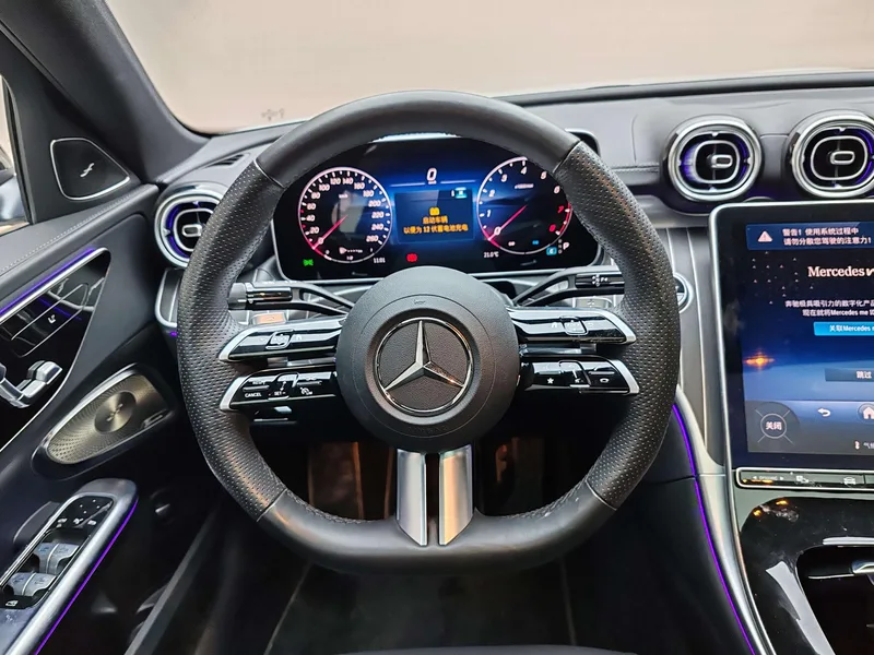 Mercedes-Benz C-Class 2024 Restyling C 260 L Hao Night Sports Edition interior photo 13