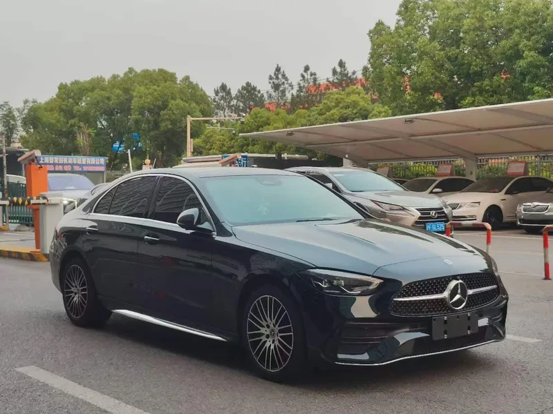 Mercedes-Benz C-Class 2023 C 260 L Sports version exterior photo 2