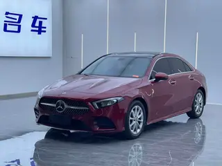 Mercedes-Benz A-Class 2021 A 200 L Sport Sedan Fashion Edition exterior photo 1