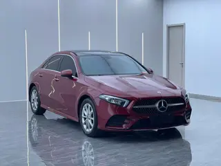 Mercedes-Benz A-Class 2021 A 200 L Sport Sedan Fashion Edition exterior photo 3