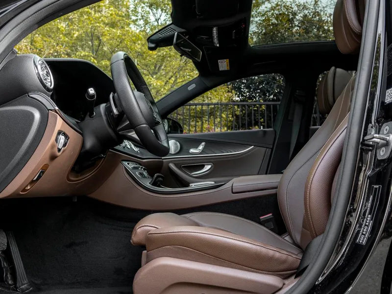 Mercedes-Benz E-Class 2021 Restyling E 260 L sports car interior photo 11