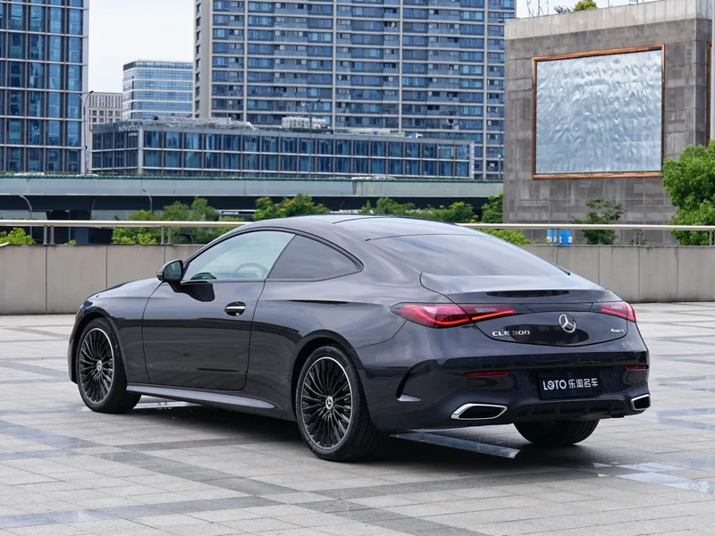Mercedes-Benz CLE 2024 CLE 300 4MATIC Luxury coupe exterior photo 4