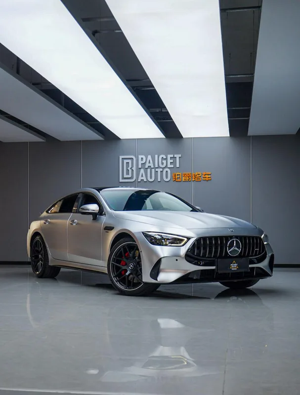 Mercedes-Benz AMG GT 2025 AMG GT 50 Voiture de sport à quatre portes édition spéciale chinoise extérieur photo 4 Mercedes-Benz AMG GT 2025 AMG GT 50 Voiture de sport à quatre portes édition spéciale chinoise extérieur photo 4