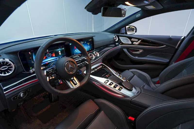 Mercedes-Benz AMG GT 2025 AMG GT 50 Voiture de sport à quatre portes édition spéciale chinoise intérieur photo 11 Mercedes-Benz AMG GT 2025 AMG GT 50 Voiture de sport à quatre portes édition spéciale chinoise intérieur photo 11