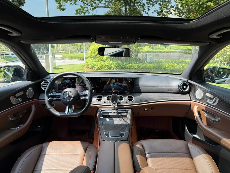 Mercedes-Benz E-Class 2021 E 300 L Luxury type Passenger car exterior photo 7