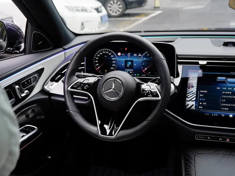 Mercedes-Benz E-Class 2024 E 300 L Luxury type Passenger car interior photo 15