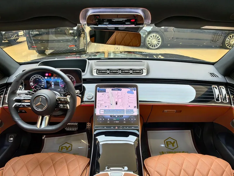 Mercedes-Benz S-Class 2023 S 500 L 4MATIC interior photo 11 Mercedes-Benz S-Class 2023 S 500 L 4MATIC interior photo 11
