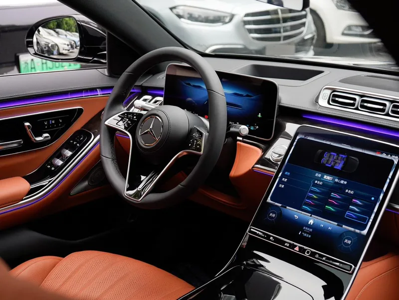 Mercedes-Benz S-Class 2026 S 400 L De lujo interior foto 13 Mercedes-Benz S-Class 2026 S 400 L De lujo interior foto 13