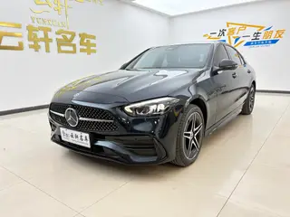 Mercedes-Benz C-Class 2024 C 260 L Hao Night Sports Edition exterior photo 1