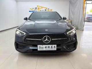 Mercedes-Benz C-Class 2024 C 260 L Hao Night Sports Edition exterior photo 2