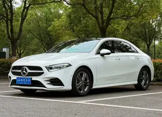 Mercedes-Benz A-Class 2022 A 180 L sports car exterior photo 1