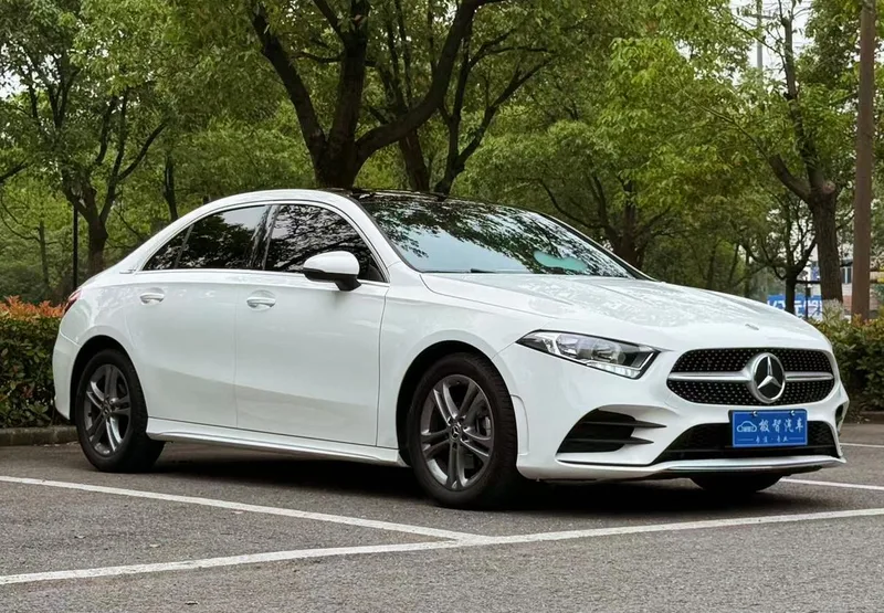 Mercedes-Benz A-Class 2022 A 180 L sports car exterior photo 3