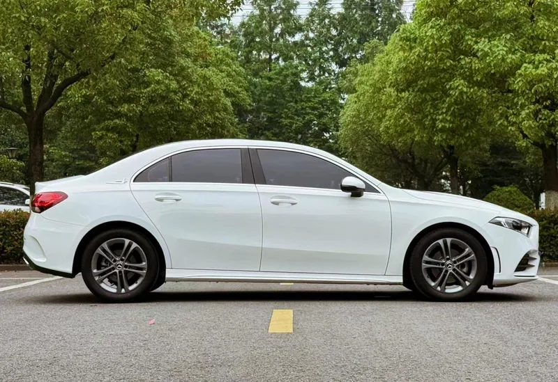 Mercedes-Benz A-Class 2022 A 180 L sports car exterior photo 4