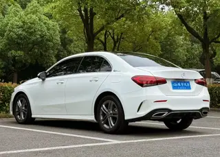 Mercedes-Benz A-Class 2022 A 180 L sports car exterior photo 7
