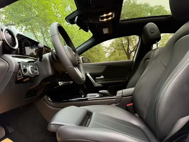 Mercedes-Benz A-Class 2022 A 180 L sports car interior photo 10