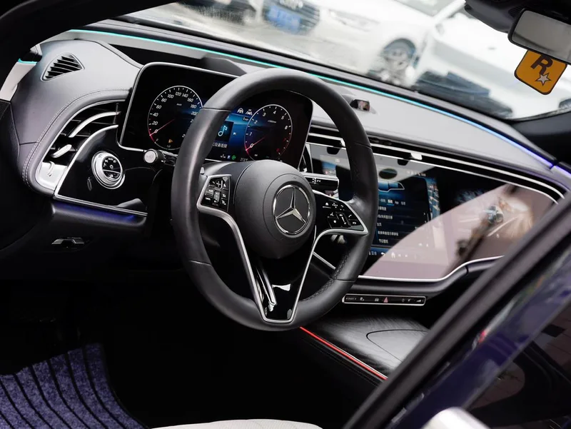 Mercedes-Benz E-Class 2024 E 300 L Luxury type Passenger car interior photo 12