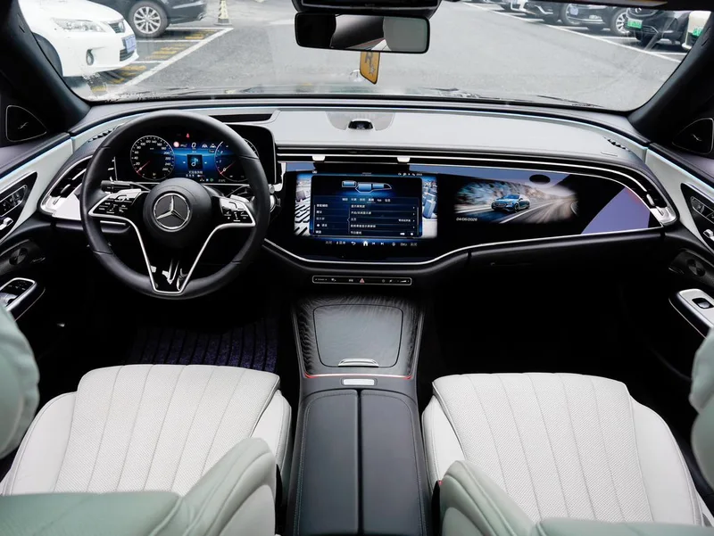 Mercedes-Benz E-Class 2024 E 300 L Luxury type Passenger car interior photo 13