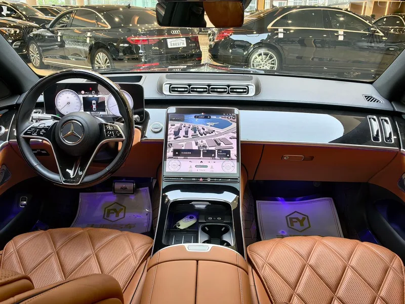Mercedes-Benz Mercedes-Maybach S-Class 2022 S 480 4MATIC Zhizhen Special Edition interior photo 14 Mercedes-Benz Mercedes-Maybach S-Class 2022 S 480 4MATIC Zhizhen Special Edition interior photo 14