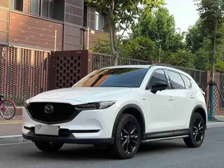 Mazda CX-5 2021 2.5L Automatic two-wheel drive black knight type exterior photo 1